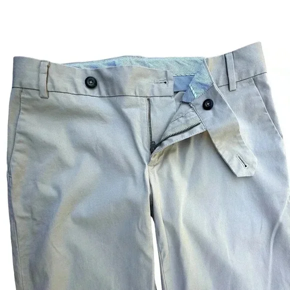 GAP | NWOT | STRAIGHT FIT FLARED LEG KHAKI PANTS STRETCH | Size: 6 LONG - Picture 3 of 9